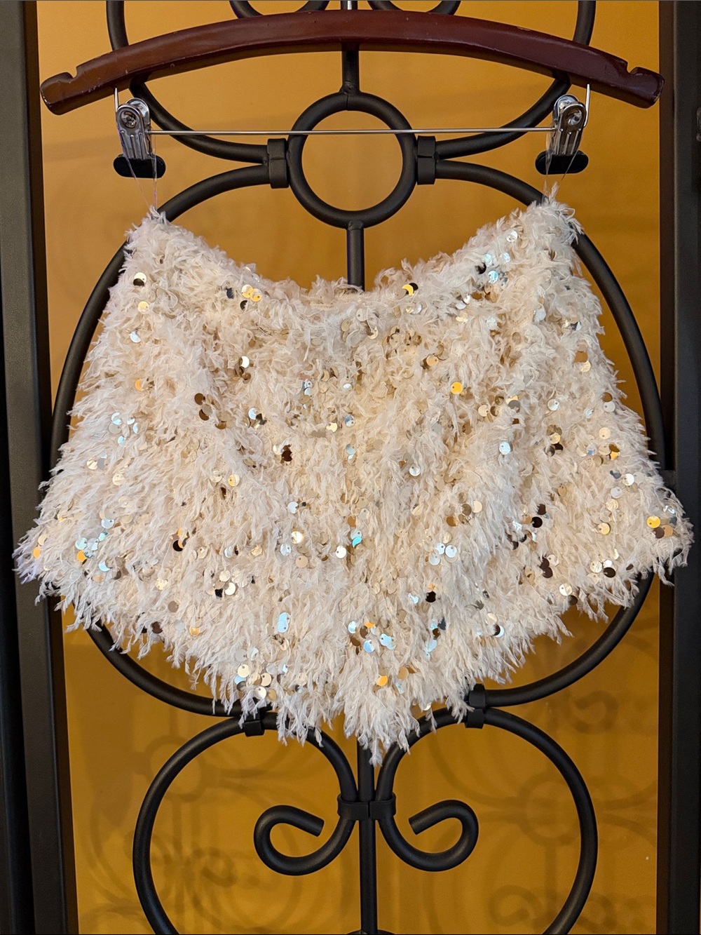 PEPPERMAYO Candy Sequin Mini Shorts - Picture 4 of 11